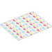Duplo White Blanket (8 x 10cm) with Clouds and Suns and Rain (29988 / 103667)