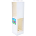 Duplo White Column 2 x 2 x 6 with framed caterpillar picture on the wall Sticker (6462)