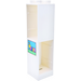 Duplo White Column 2 x 2 x 6 with framed caterpillar picture on the wall Sticker (6462)