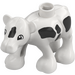 Duplo White Cow Calf with Black Patches (12057 / 34803)