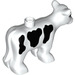 Duplo Wit Cow Calf met Zwart splodges (6679 / 75721)