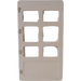 Duplo Weiß Tür 1 x 4 x 6 mit Six Scheiben