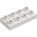 Duplo White Plate 2 x 4 (4538 / 40666)