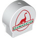 Duplo White Round Sign with DINOCO Sign with Round Sides (41970 / 89941)