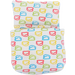 Duplo White Sleeping Bag with Multi-Coloured Rabbit Pattern