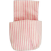 Duplo White Sleeping Bag with Pink Stripes