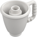 Duplo Weiß Tea Tasse mit Griff (27383)