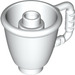 Duplo Weiß Tea Cup mit Griff (27383)