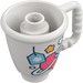 Duplo White Tea Cup with Handle with Planets (27383 / 105449)