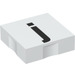 Duplo White Tile 2 x 2 with Side Indents with &quot;j&quot; (6309 / 48498)