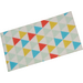 Duplo White Towel 3 x 6 with Triangles