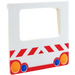 Duplo White Van Door Ambulance (58233 / 58236)