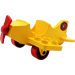 Duplo Yellow Airplane with Red Propeller