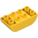 Duplo Yellow Brick 2 x 4 with Curved Bottom with Dots (98224 / 101566)