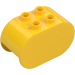 Duplo Yellow Brick 2 x 4 x 2 with Rounded Ends (6448)