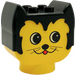 Duplo Yellow Cat Head