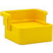 Duplo Yellow Chair Solid Back Support