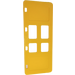 Duplo Jaune Porte 1 x 3 x 6 avec Quatre Volets