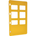 Duplo Amarillo Puerta 1 x 4 x 6 con Six Paneles