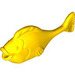 Duplo Yellow Fish with Thin Tail (19084 / 31445)