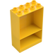 Duplo Jaune Cadre 4 x 2 x 5 avec Shelf (27395)