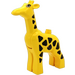 Duplo Gul Giraffe med Moveable Hoved