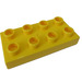 Duplo Yellow Plate 2 x 4 (4538 / 40666)