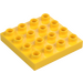 Duplo Jaune assiette 4 x 4 (14721)