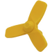 Duplo Yellow Propeller with Pin and 3 Blades (2159)