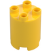 Duplo Yellow Round Brick 2 x 2 x 2 (98225)