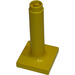Duplo Yellow Sign Post Tall (4913)
