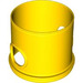 Duplo Yellow Straight Tube with 2 H. (41288)