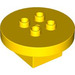 Duplo Giallo Table Rotondo 4 x 4 x 1.5 (31066)