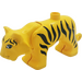 Duplo Yellow Tiger with Movable Head