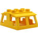 Duplo Yellow Train Cabin Roof (6408)