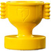 Duplo Gelb Trophy Cup mit &quot;1&quot; mit geschlossenen Griffen (15564 / 73241)