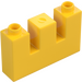 Duplo Yellow Wall 1 x 4 x 2 with Arrow Slits (16685)