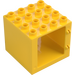 Duplo Yellow Window Frame 4 x 4 x 3 (11345 / 18857)