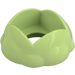 Duplo Yellowish Green Rock with Hole (23742)