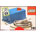 LEGO 12 V Transformer 220V TYPE II Set 741