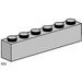 LEGO 1x6 Light Grey Bricks Set 3474