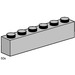 LEGO 1x6 Light Grey Bricks 3474