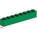 LEGO 1x8 Dark Green Bricks 3481