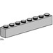 LEGO 1x8 Light Grey Bricks Set 3479