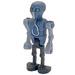 LEGO 2-1B Medical Droid minifiguur met Donker Steengrijze benen