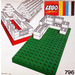 LEGO 2 Large Baseplates, Green/Yellow Set 796