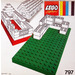 LEGO 2 Large Baseplates, Grey/White 797