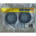 LEGO 2 Tyres and Hubs 81 mm Set 5246