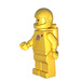 LEGO 2009 Reissue Classic Rumfart Gul med Airtanks og Modern Hjelm Minifigur