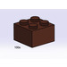 LEGO 2x2 Brown Bricks Set 3753